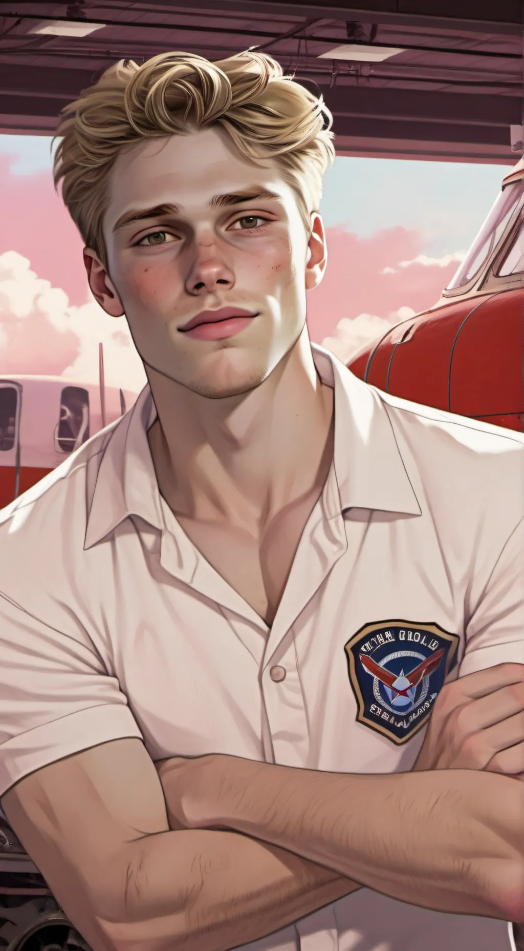ai character: Jake Spencer  background