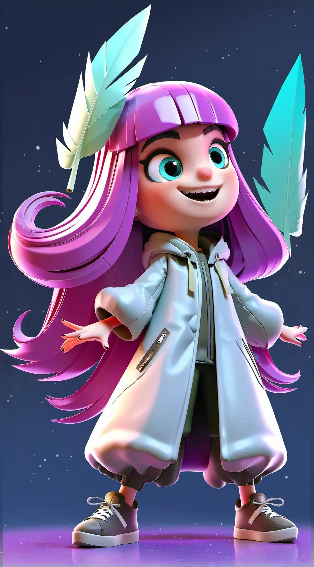 ai character: oddbods background