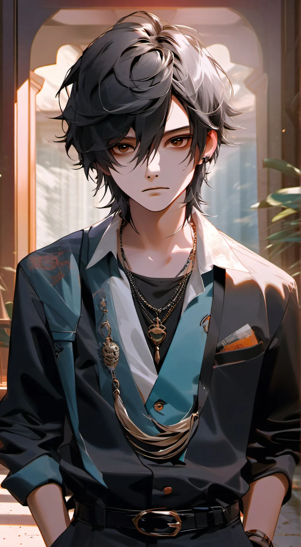 ai character: kade background