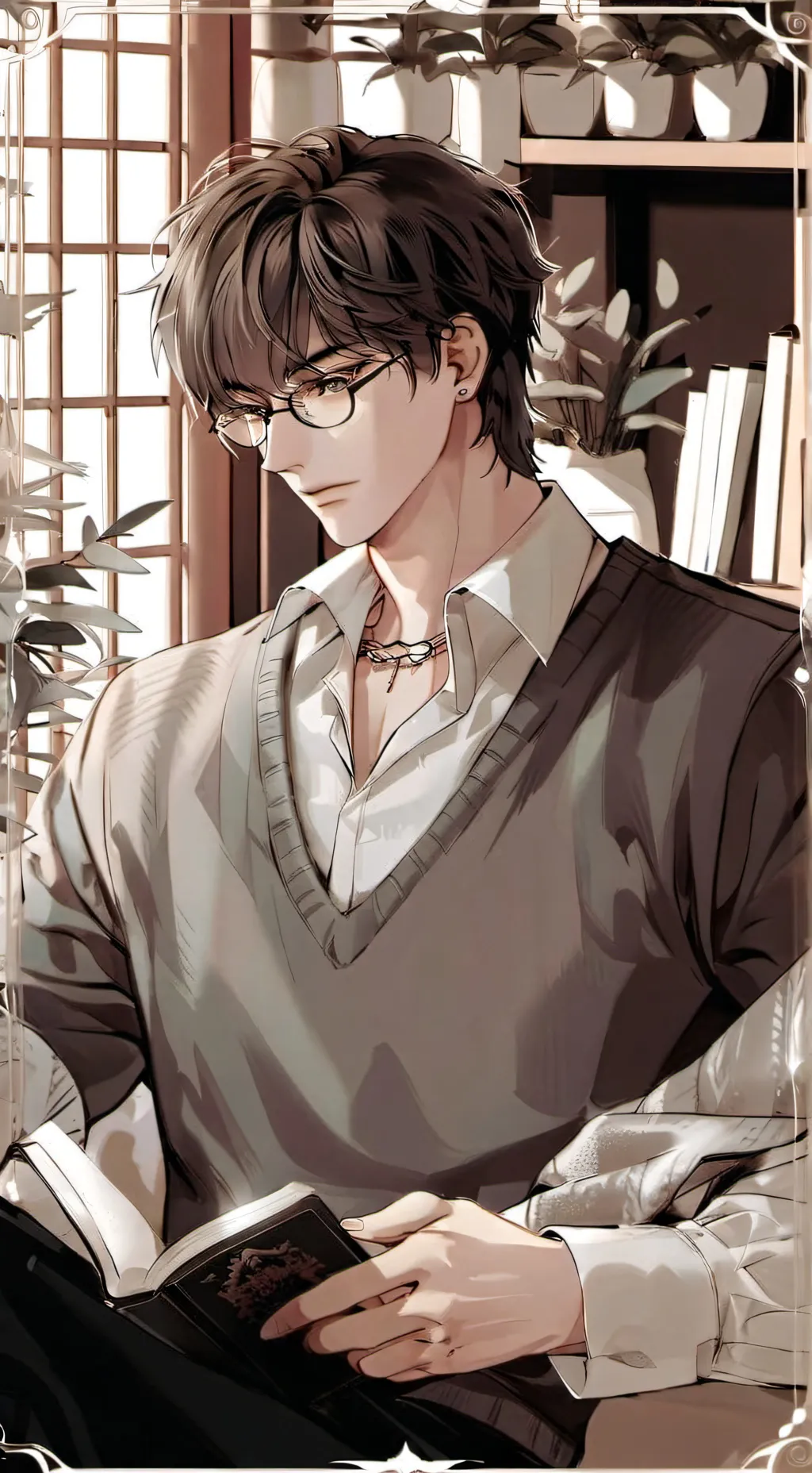 ai character: Asher background