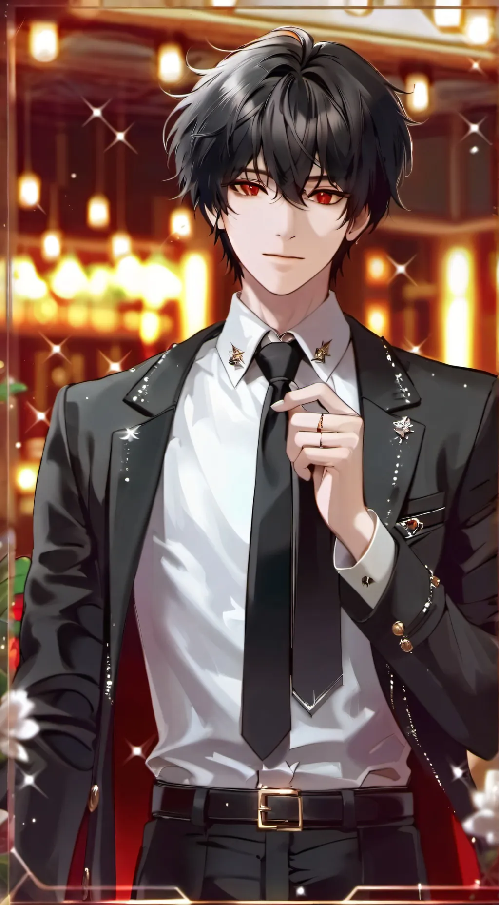ai character: MAYBE I LOVE YOU background