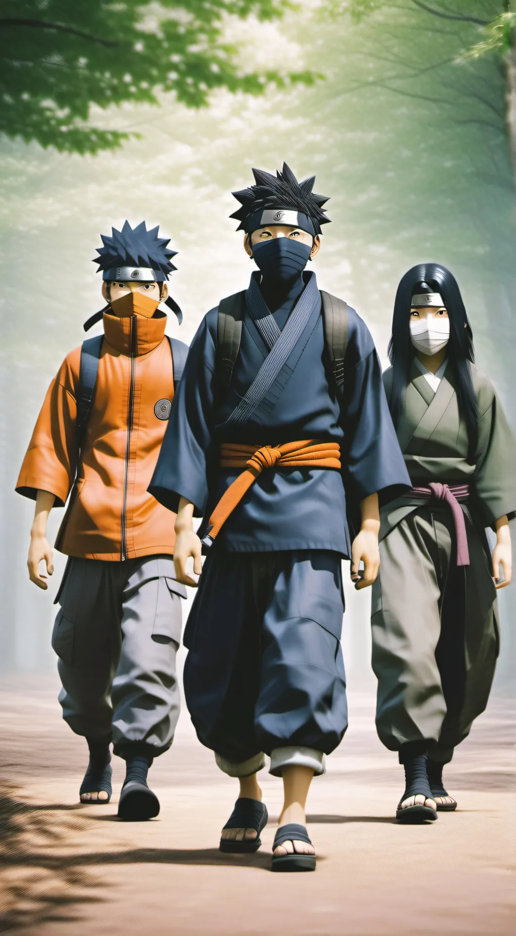ai character: The real Team 7 background