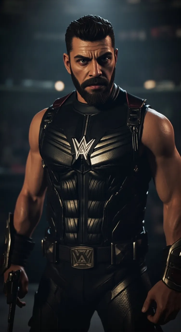 ai character: Avengers and WWE background