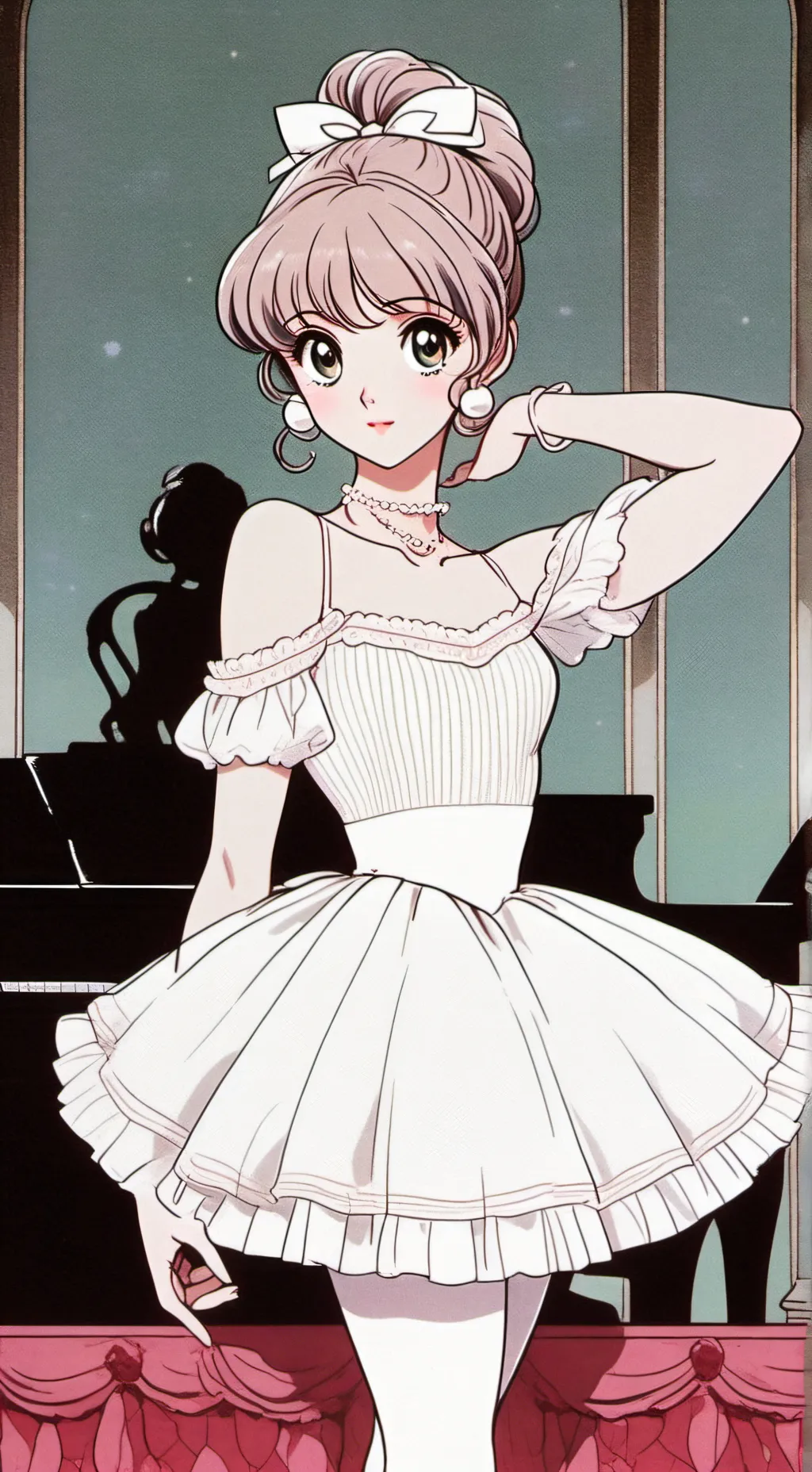 ai character: Clear background