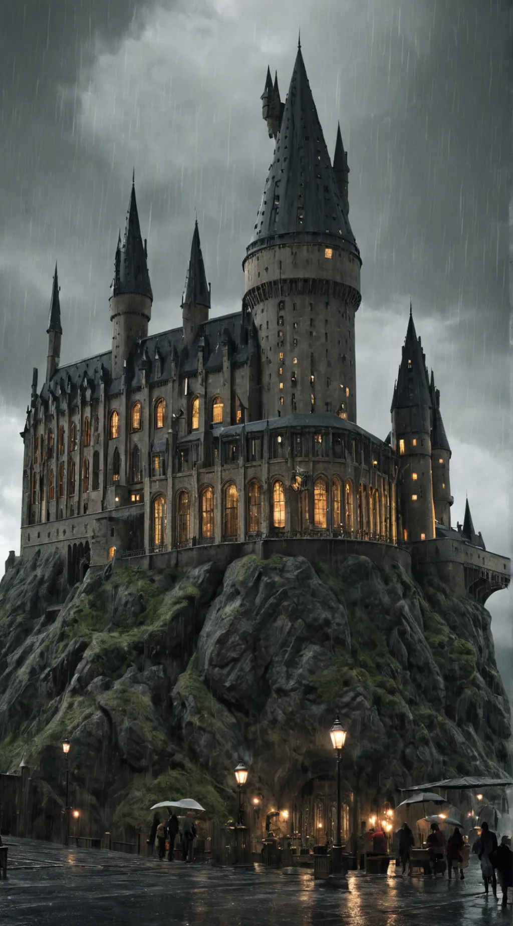 ai character: hogwarts baby background