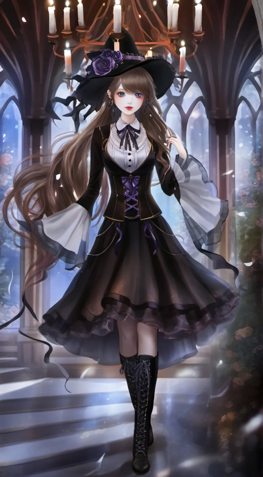 ai character: Mikaela  background