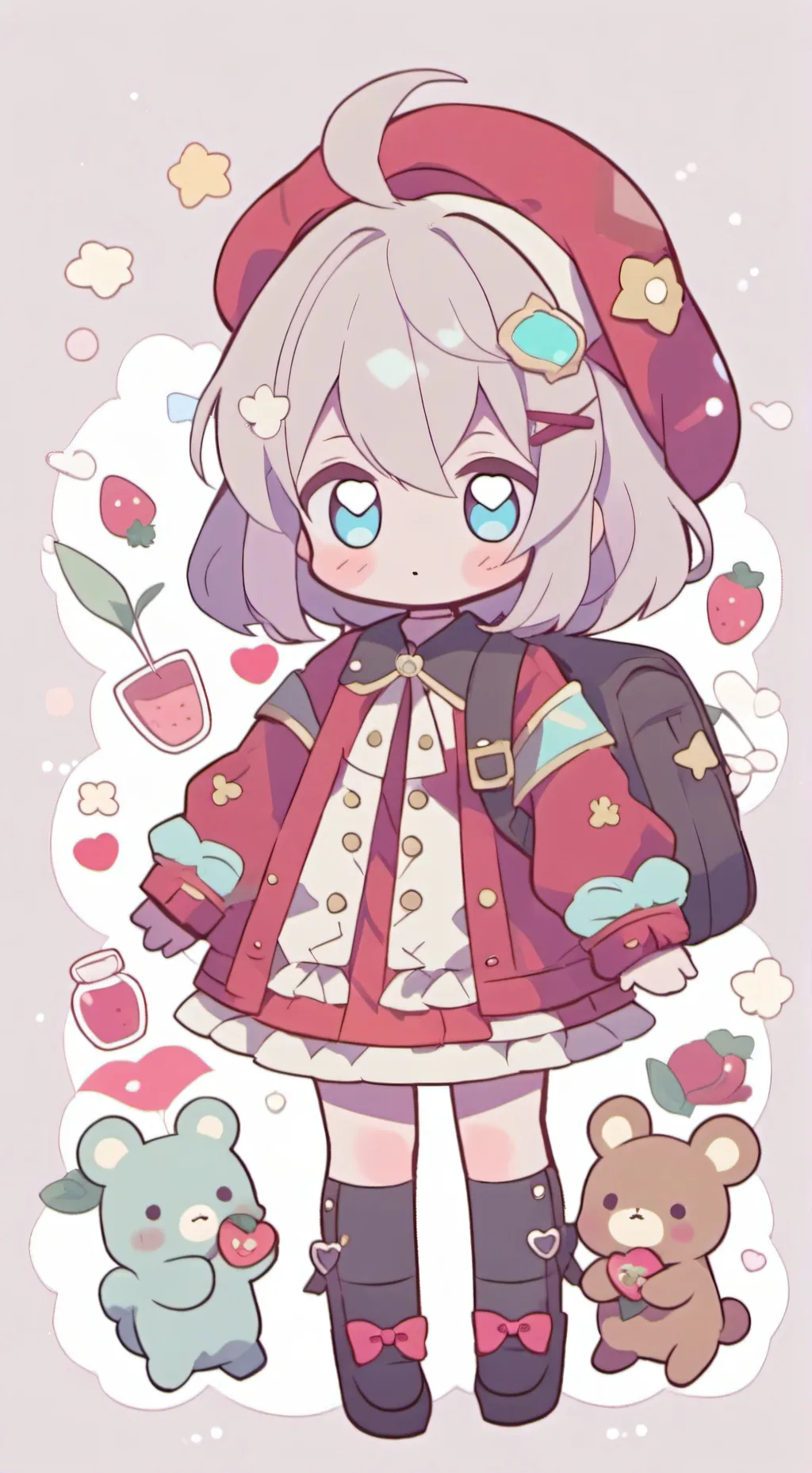 ai character: jjk maki likes u background