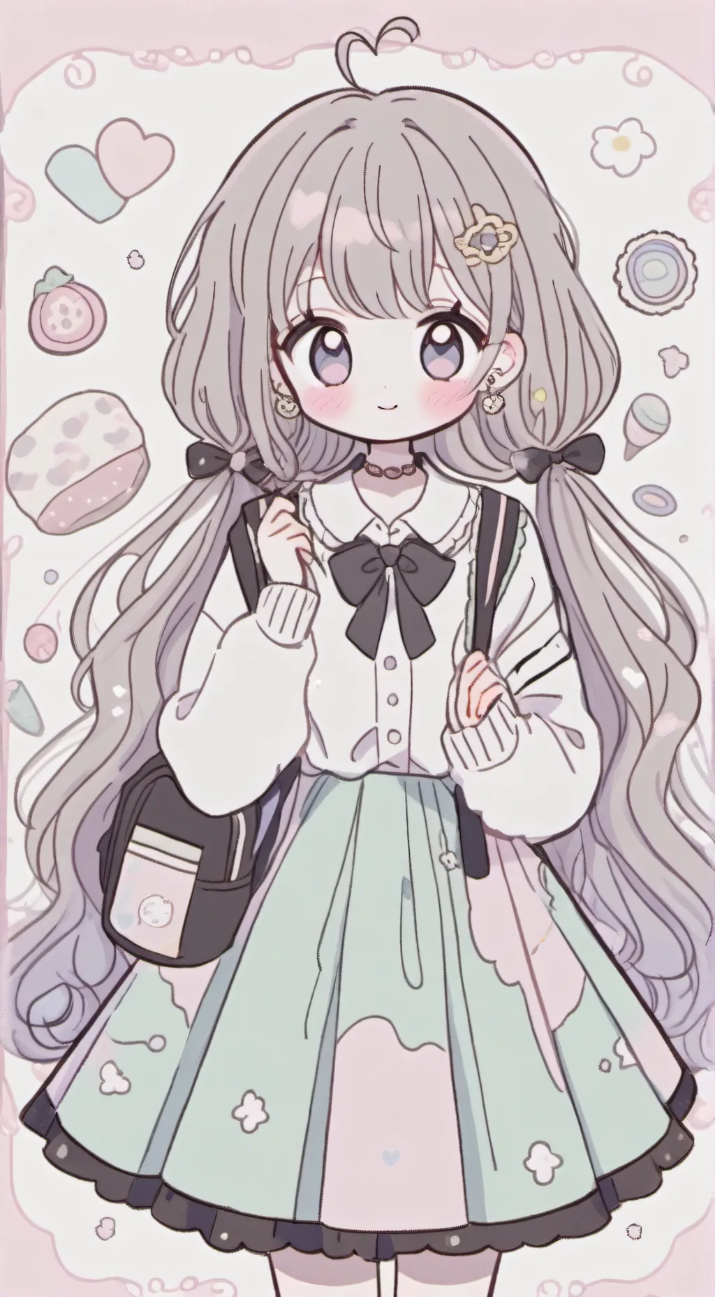 ai character: monster school  background