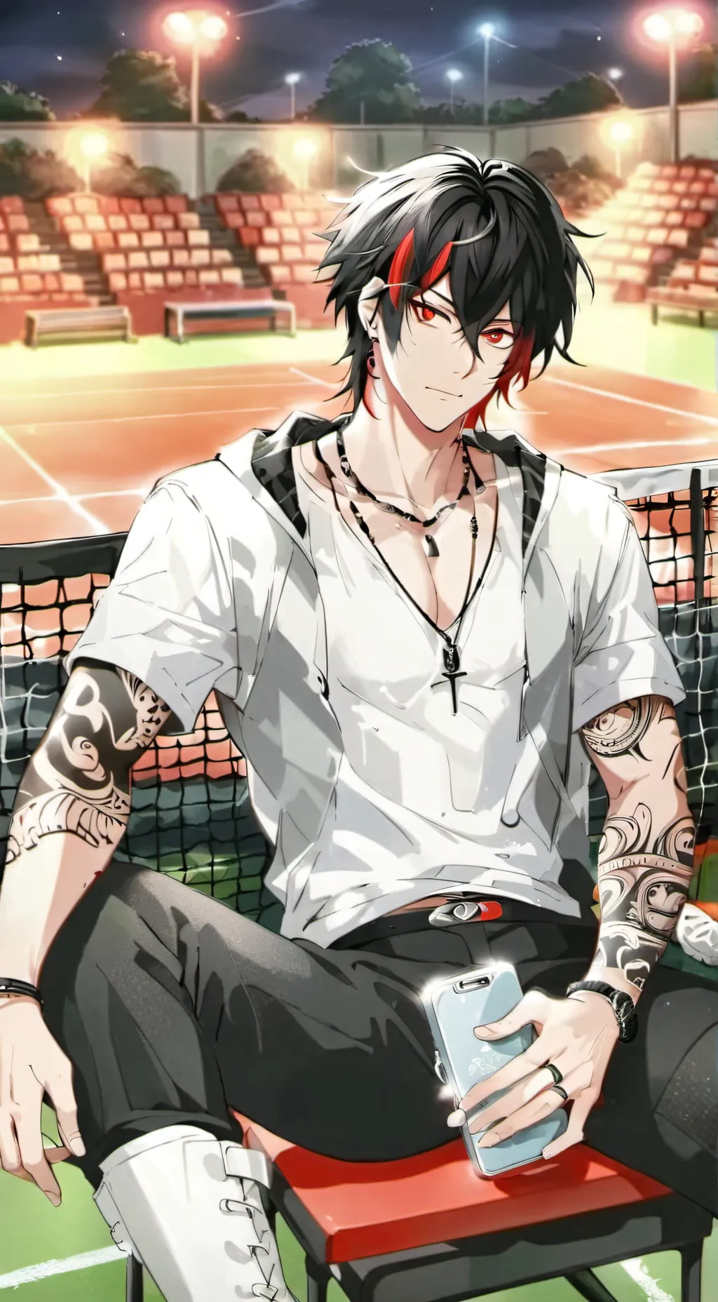 ai character: Skyler  hot stuff  background
