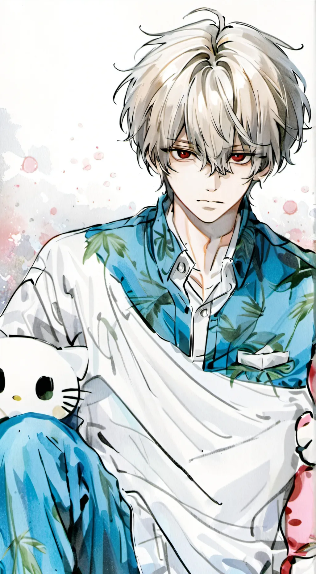 ai character: Bakugo! background