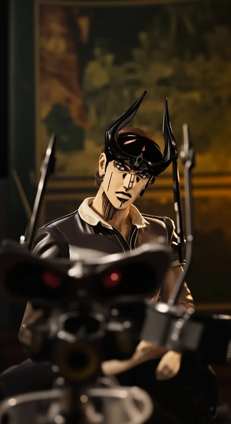 ai character: jjba background