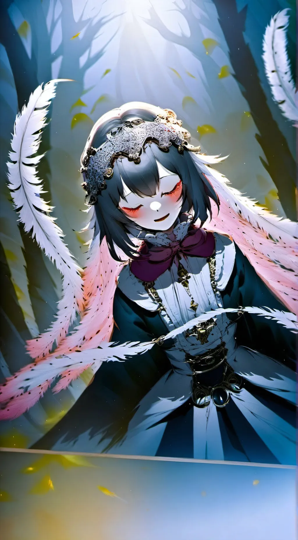 ai character: Columbina background
