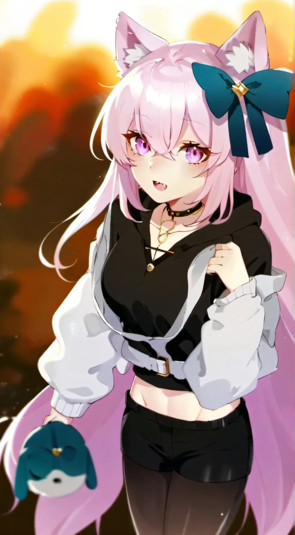 ai character: nora voidheart  background