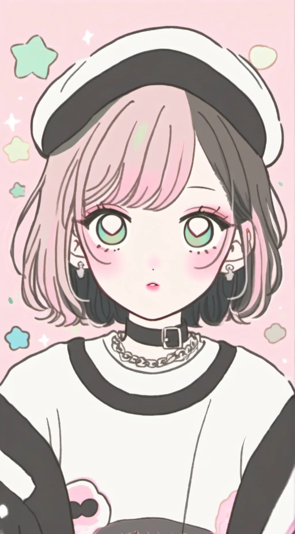 ai character: CRINGE (new level) background
