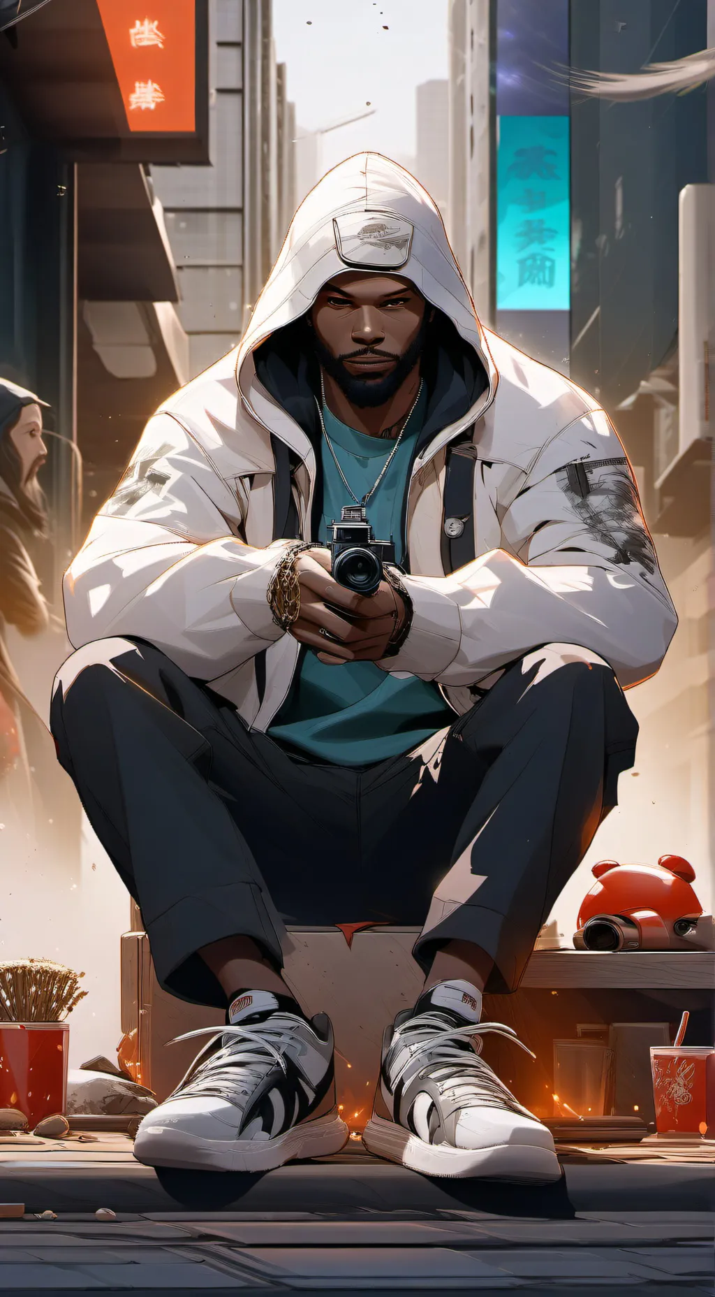 ai character: Richie background