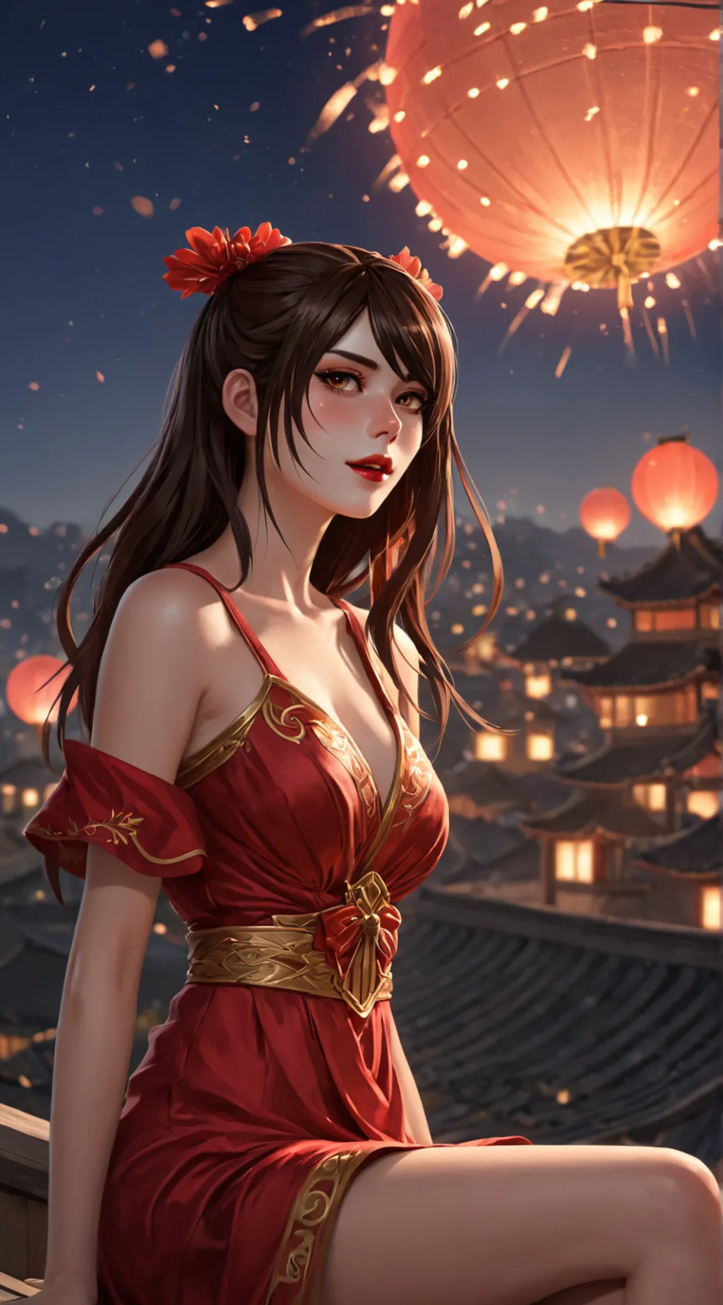 ai character: марина background
