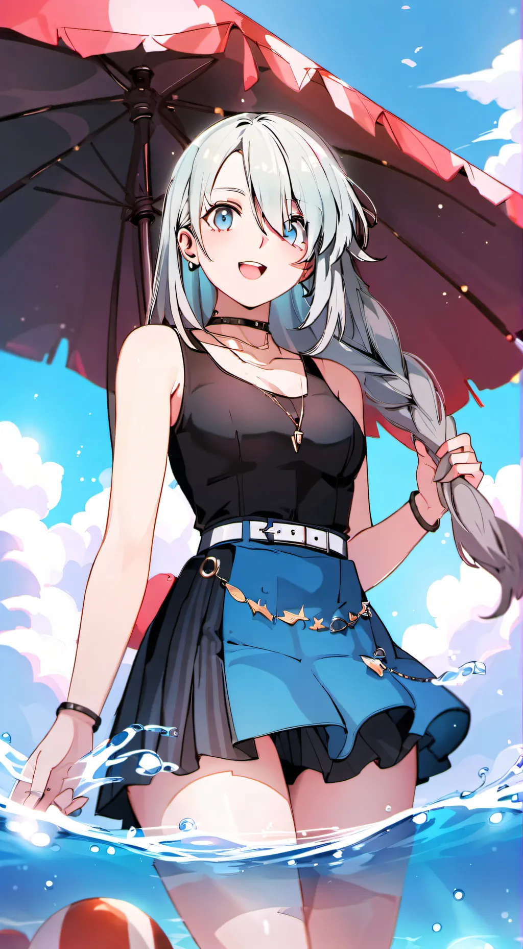 ai character: Elisabeth ❤️❤️ background