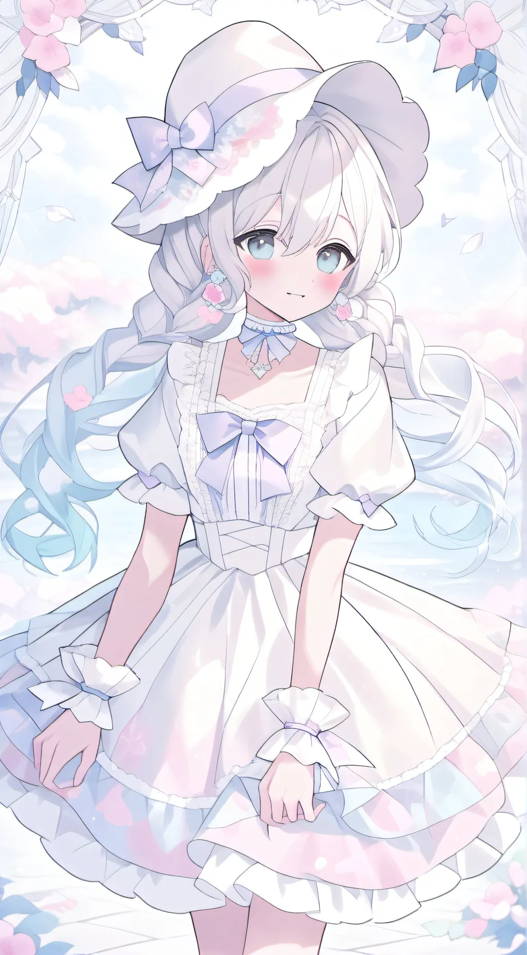 ai character: 💎 Crystal 🔮✨ background