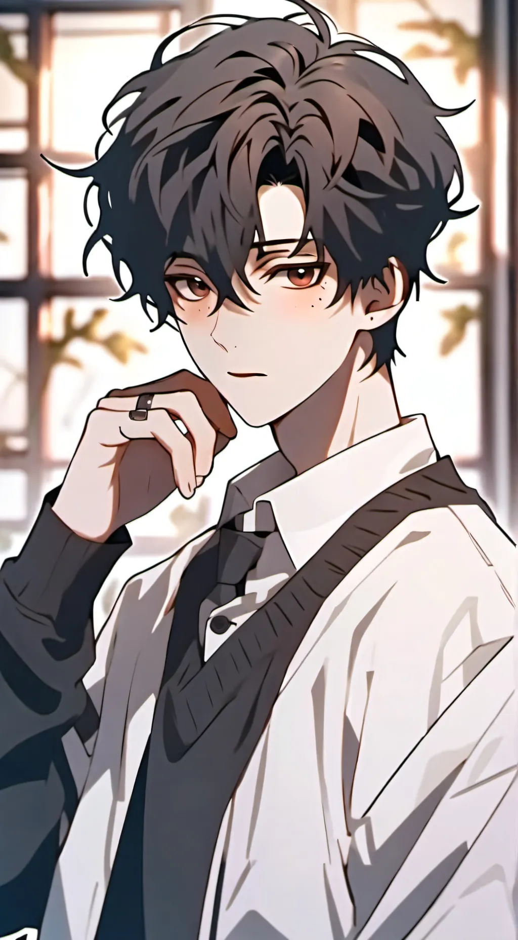 ai character: Damian Roommate  background