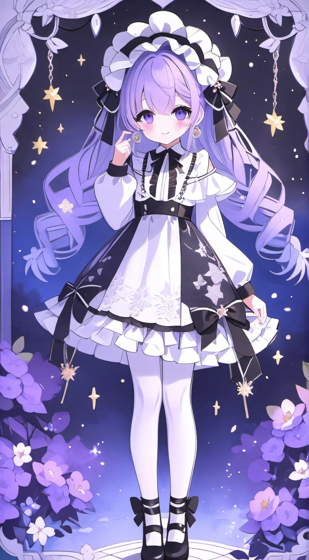 ai character: 🎀Pary🎀 background
