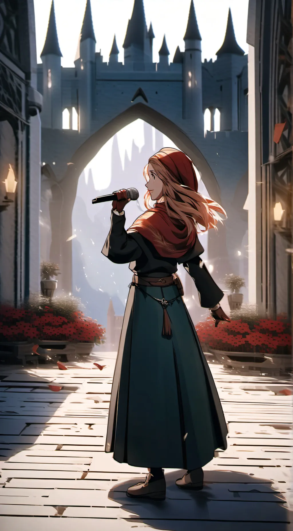 ai character: Famous Hogwarts  background