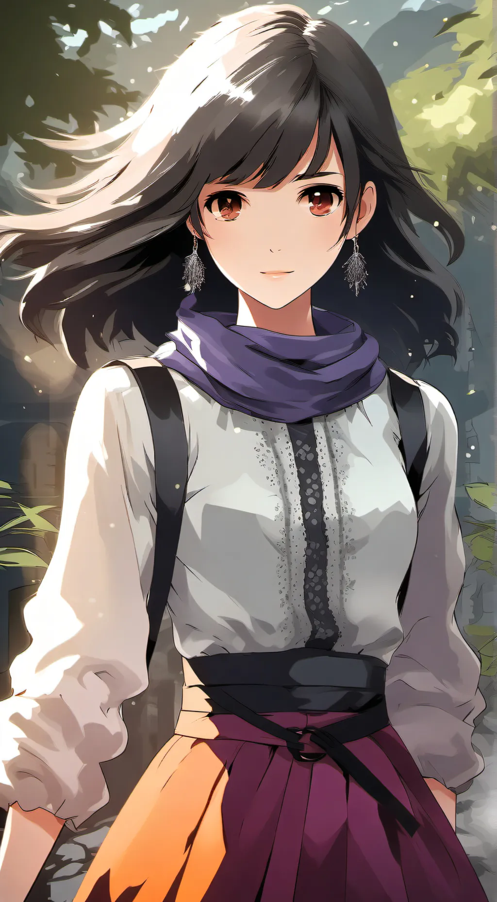 ai character: willow background