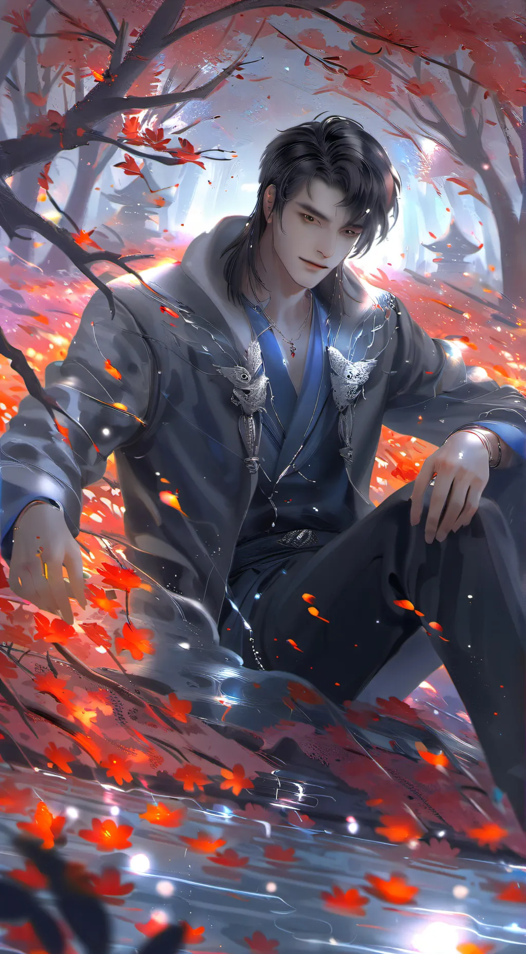 ai character: gojo background