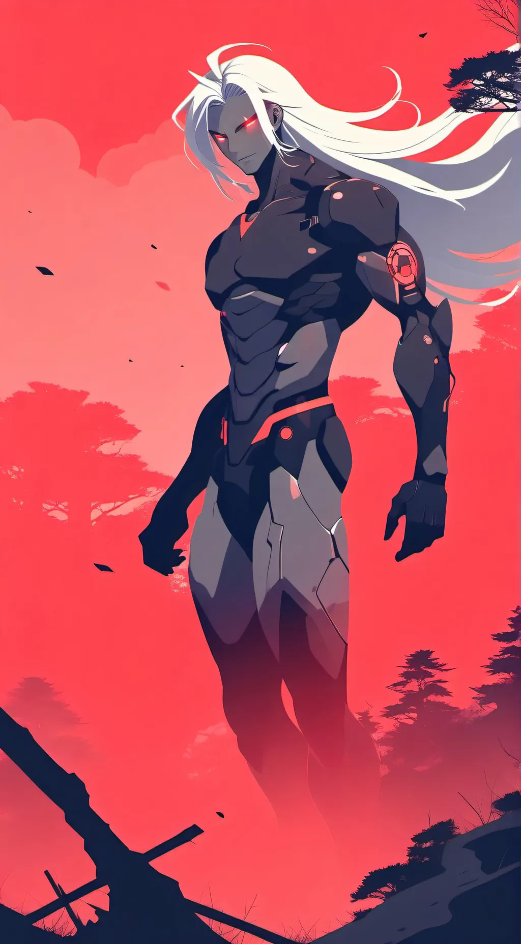 ai character: Cybērnêtīc77875329 background