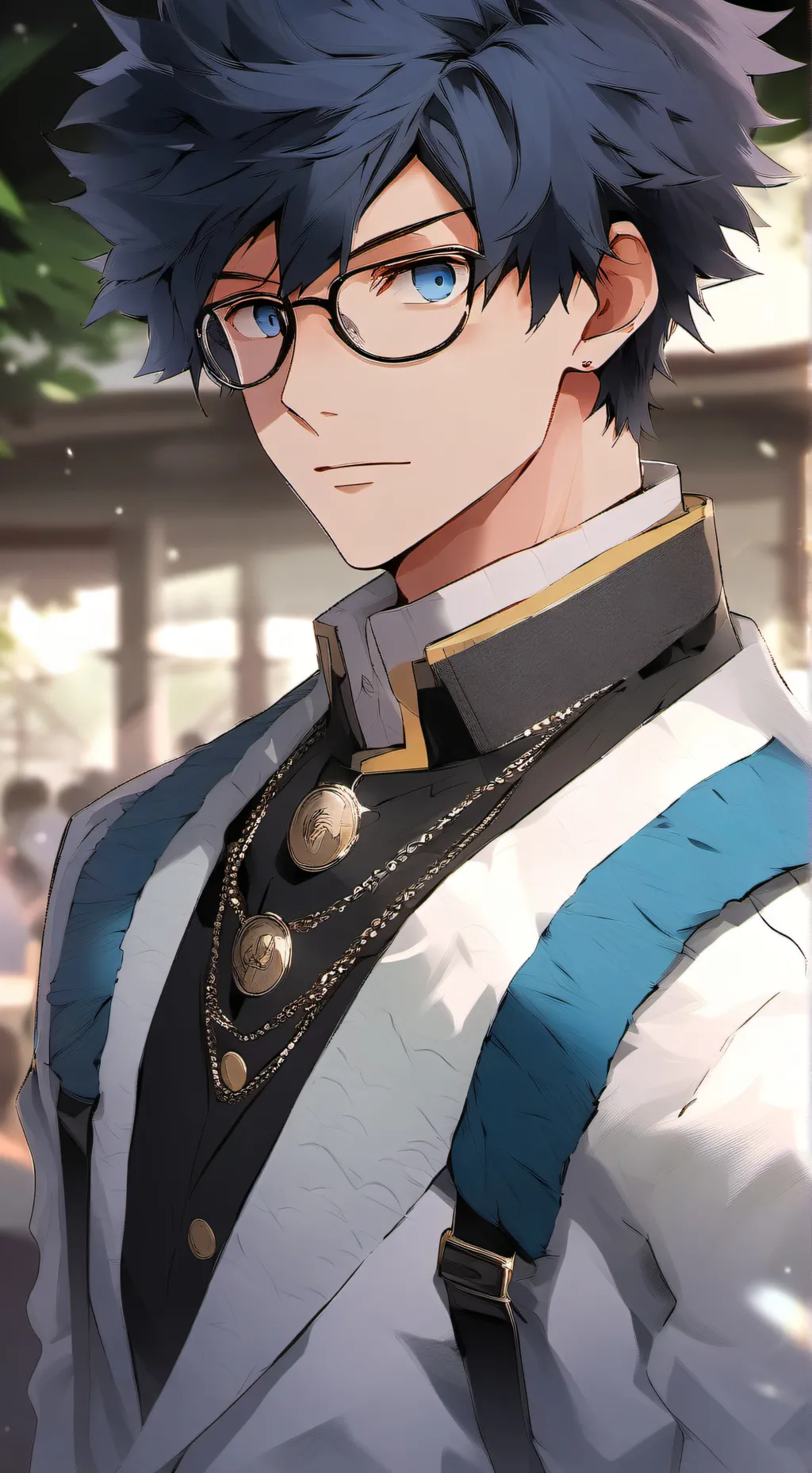 ai character: Tenya Lida MHA  background