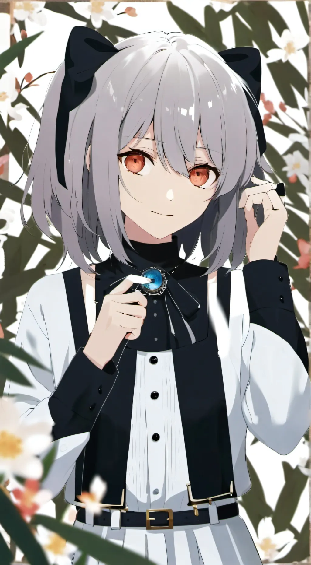 ai character: rose  background