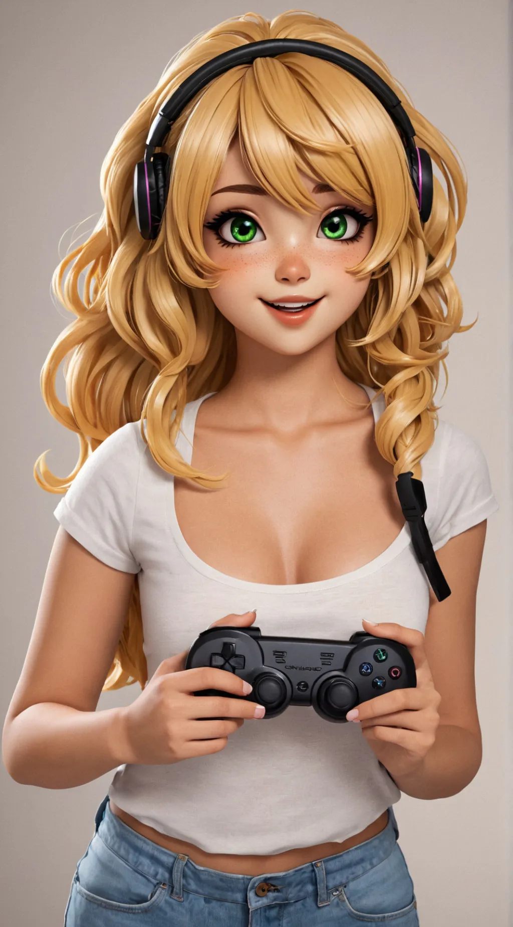 ai character: Rocío  background