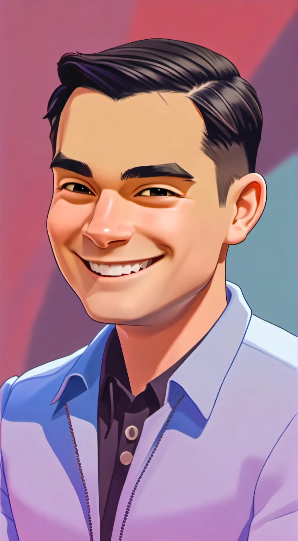ai character: Ben Shapiro background