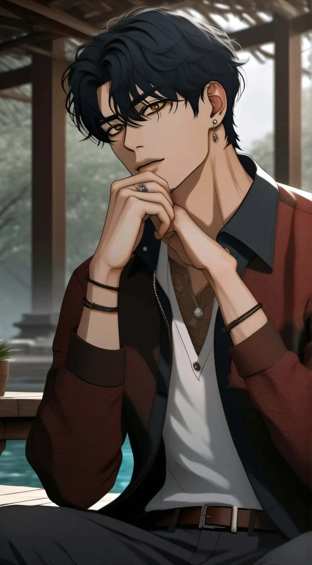 ai character: asher background