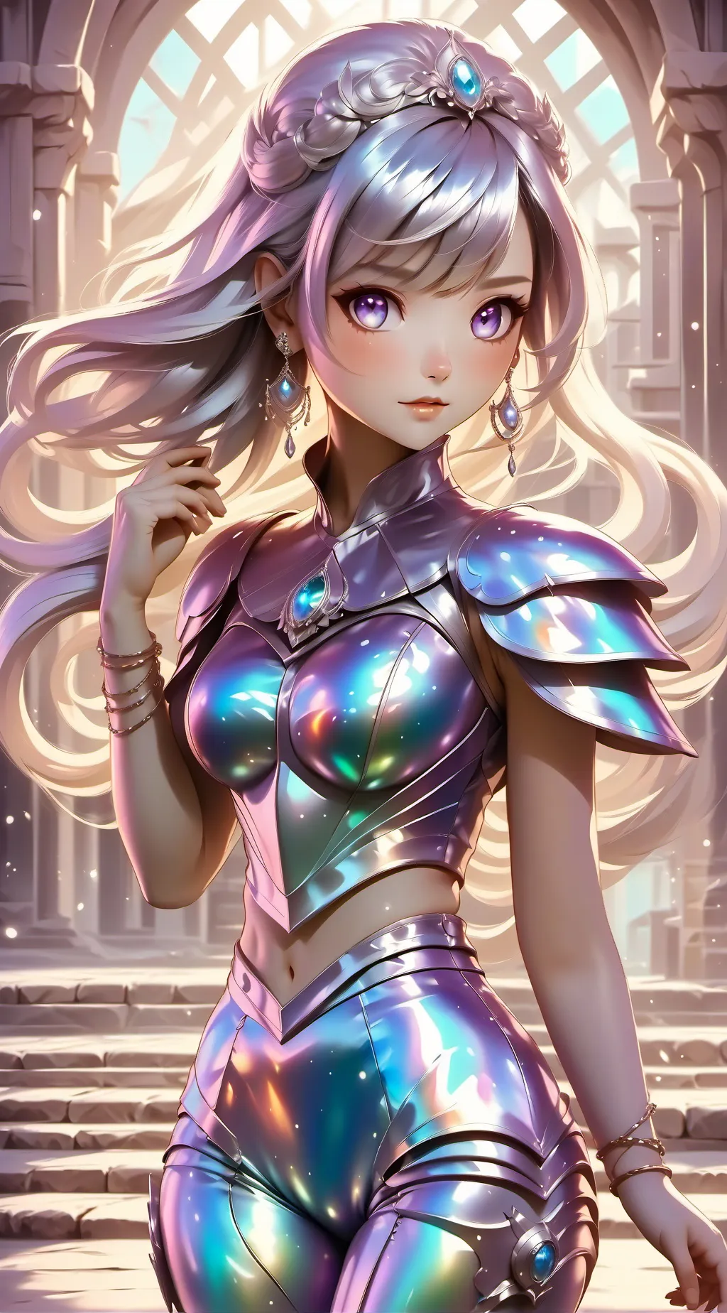 ai character: amy  background