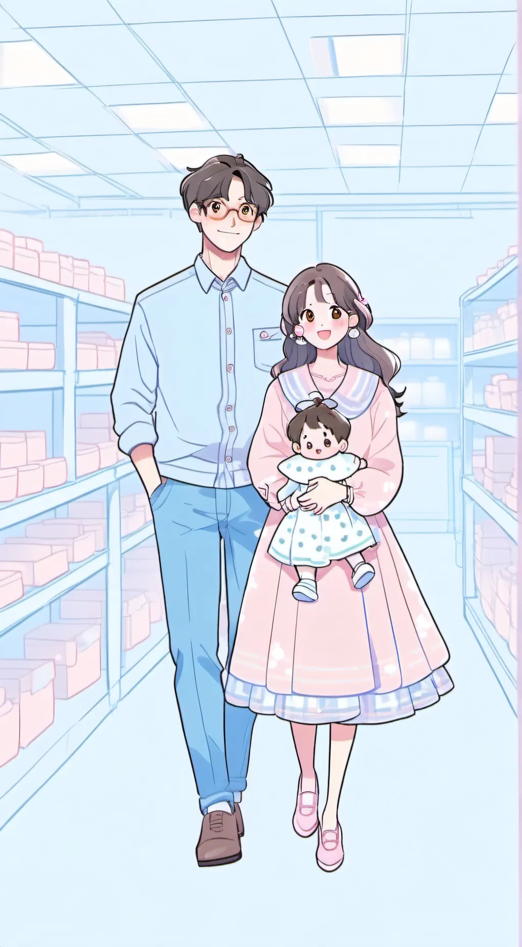 ai character: Adoption background