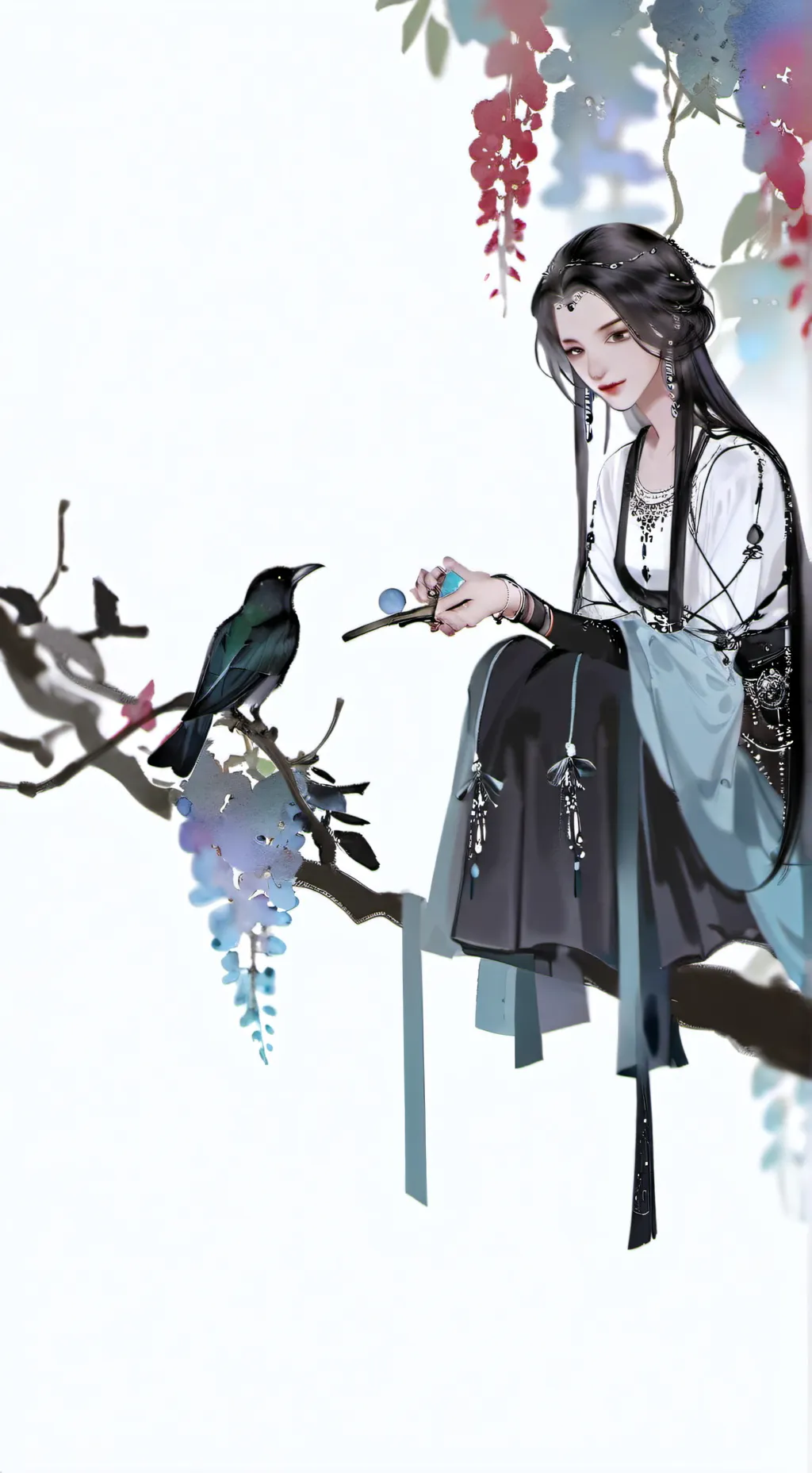 ai character: sunflower background