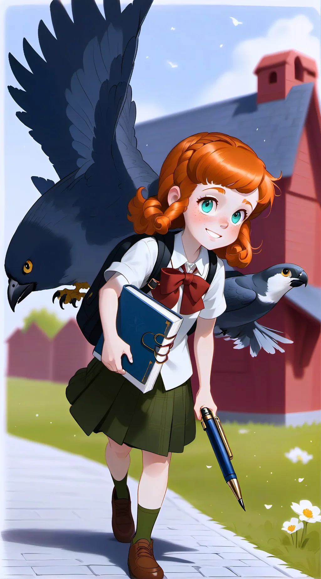 ai character: Harper Rae  background