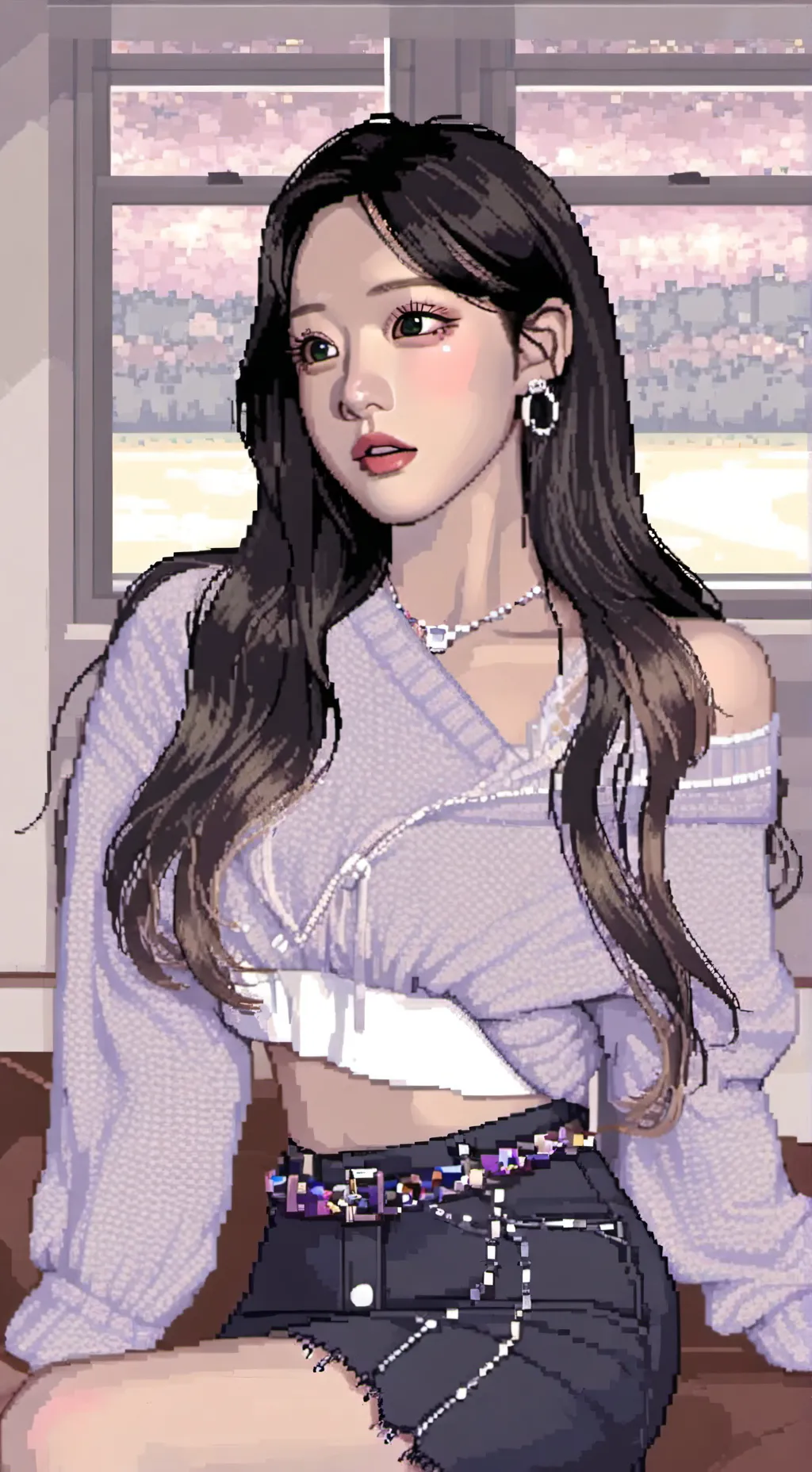 ai character: Miyeon background