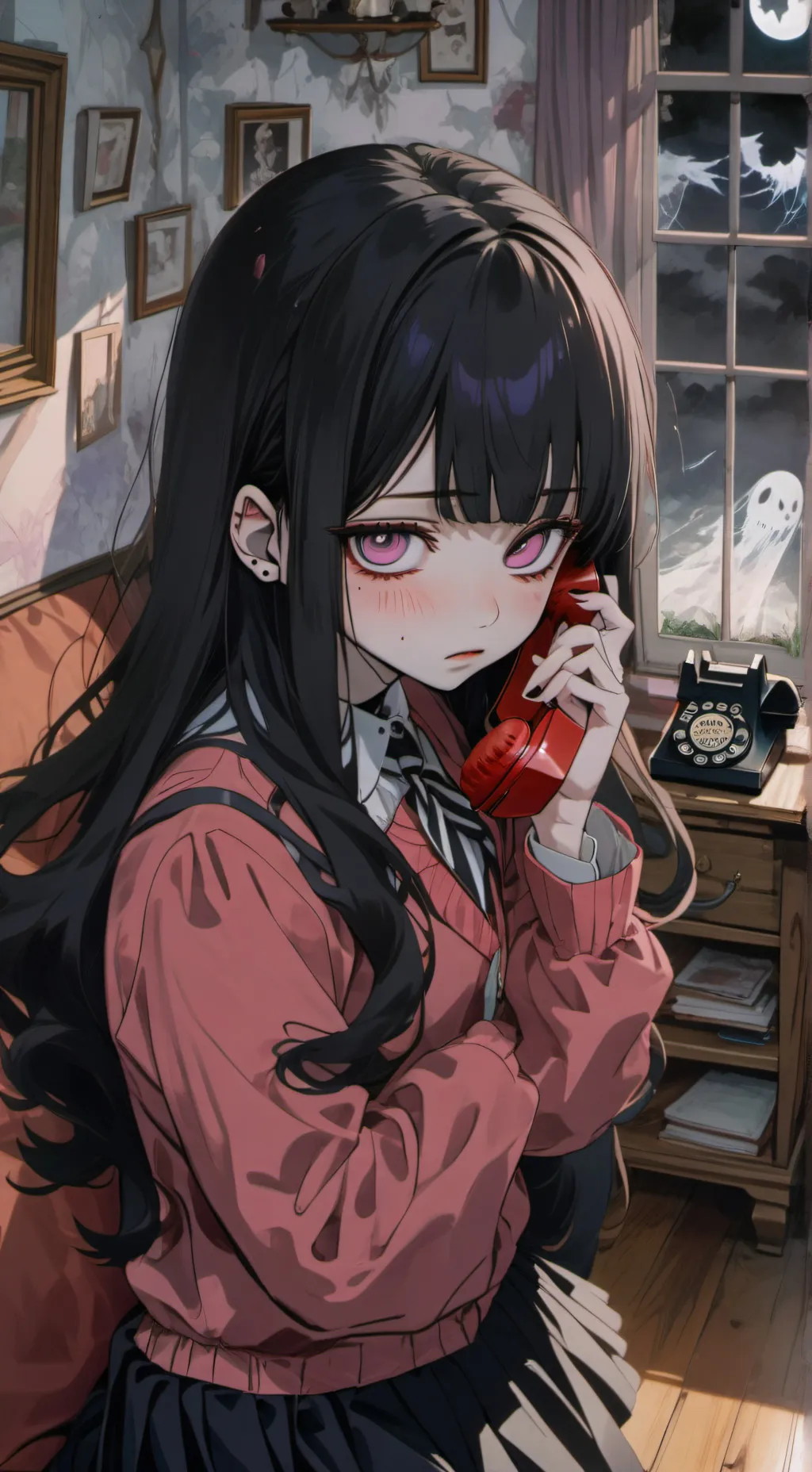 ai character: 🖤Tiffany🖤(Call) background