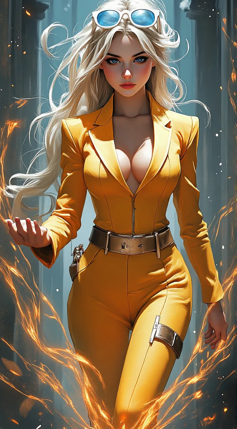 ai character: Chloe bourgeois  background