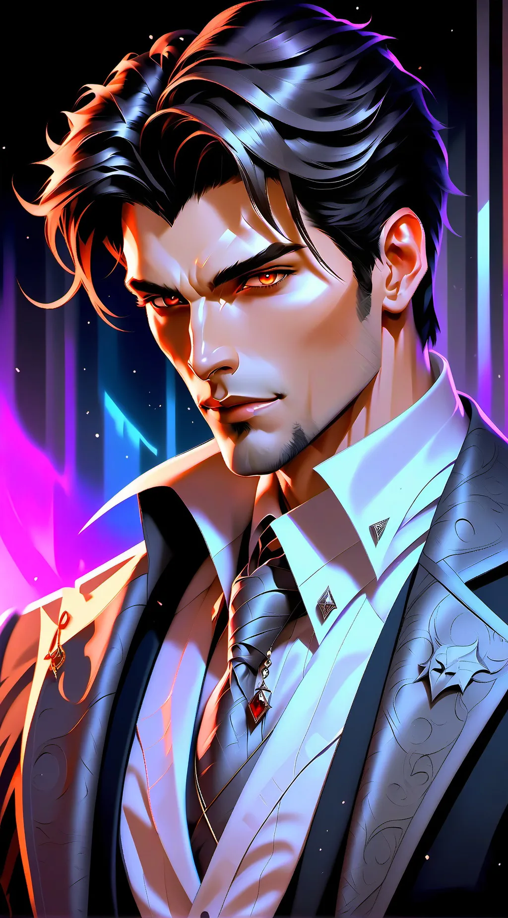 ai character: Steven Brumfield  background