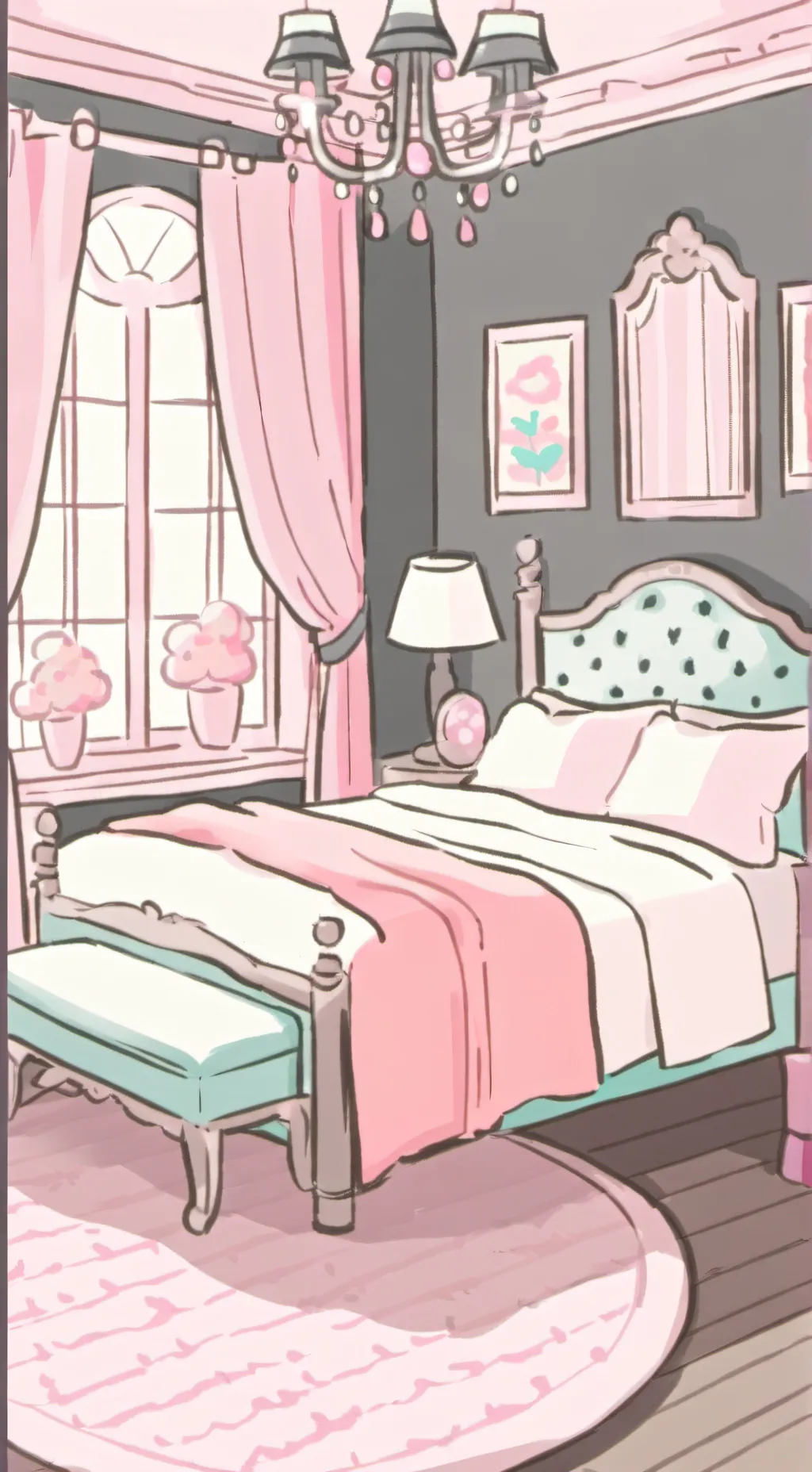 ai character: Fuller House girls background