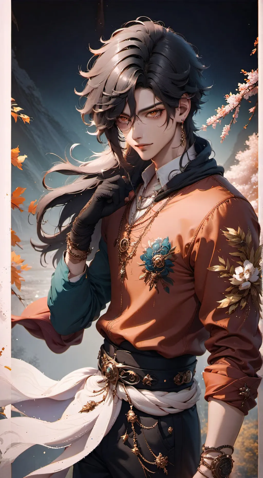 ai character: ♡•~° izumi°~•♡ background