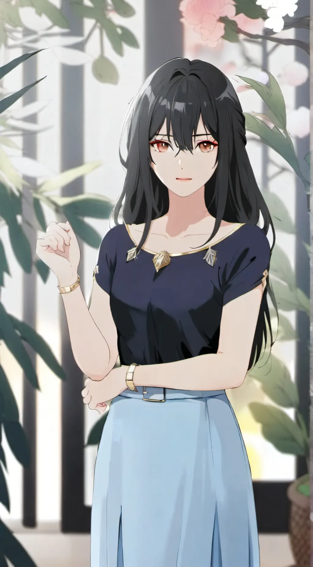 ai character: Marie background