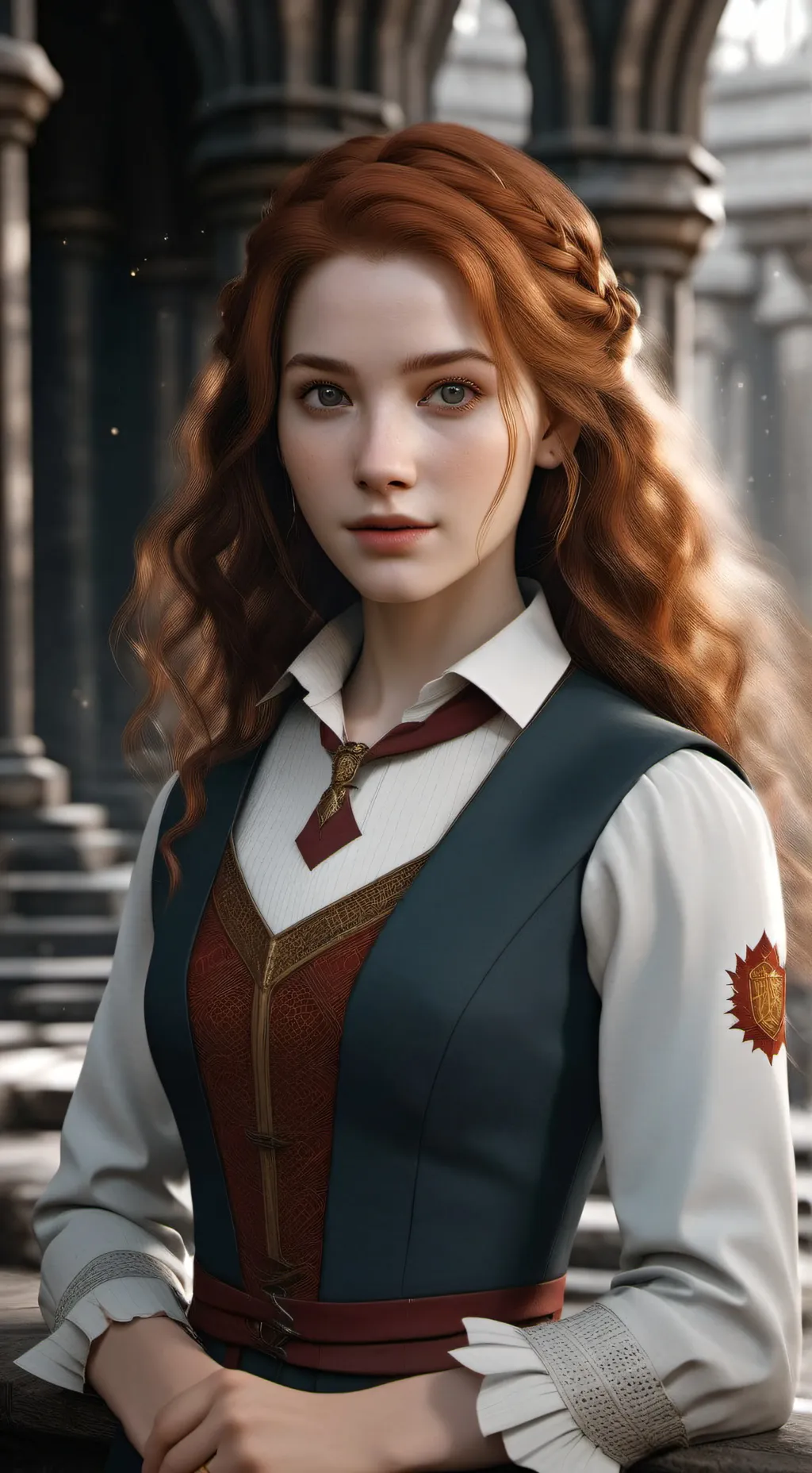 ai character: Hogwarts ADHD background