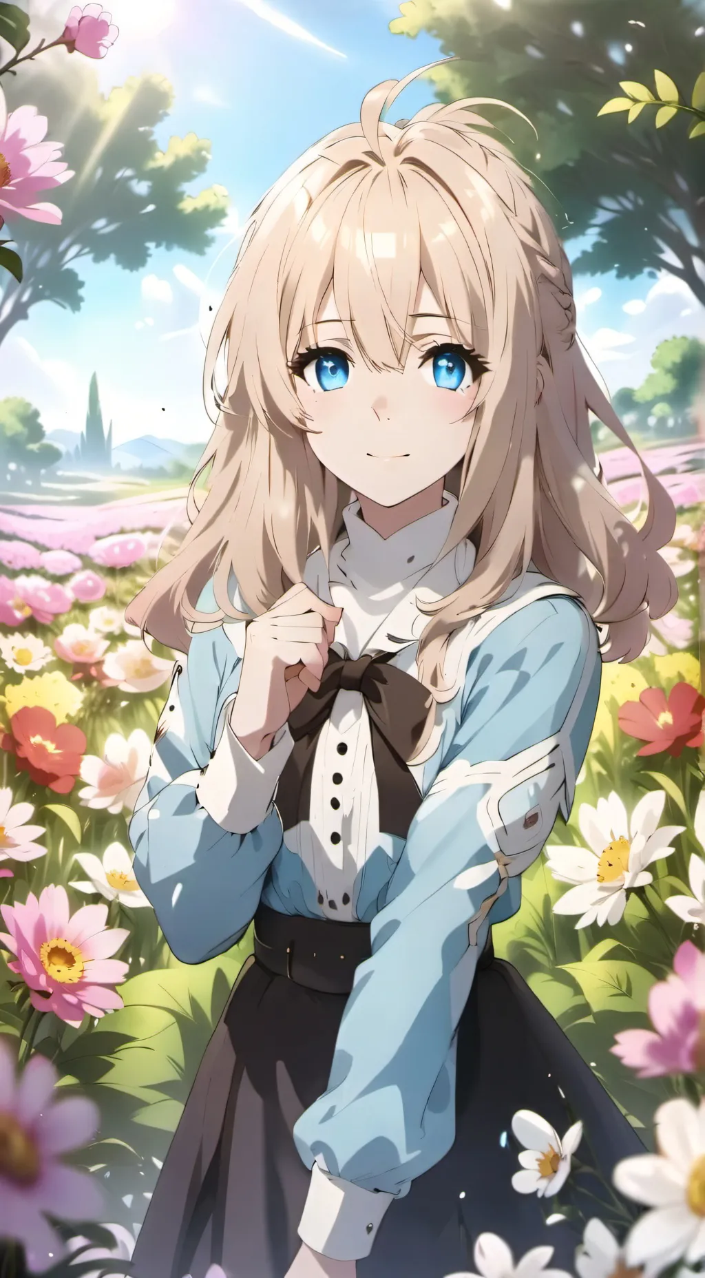 ai character: Daisy  background