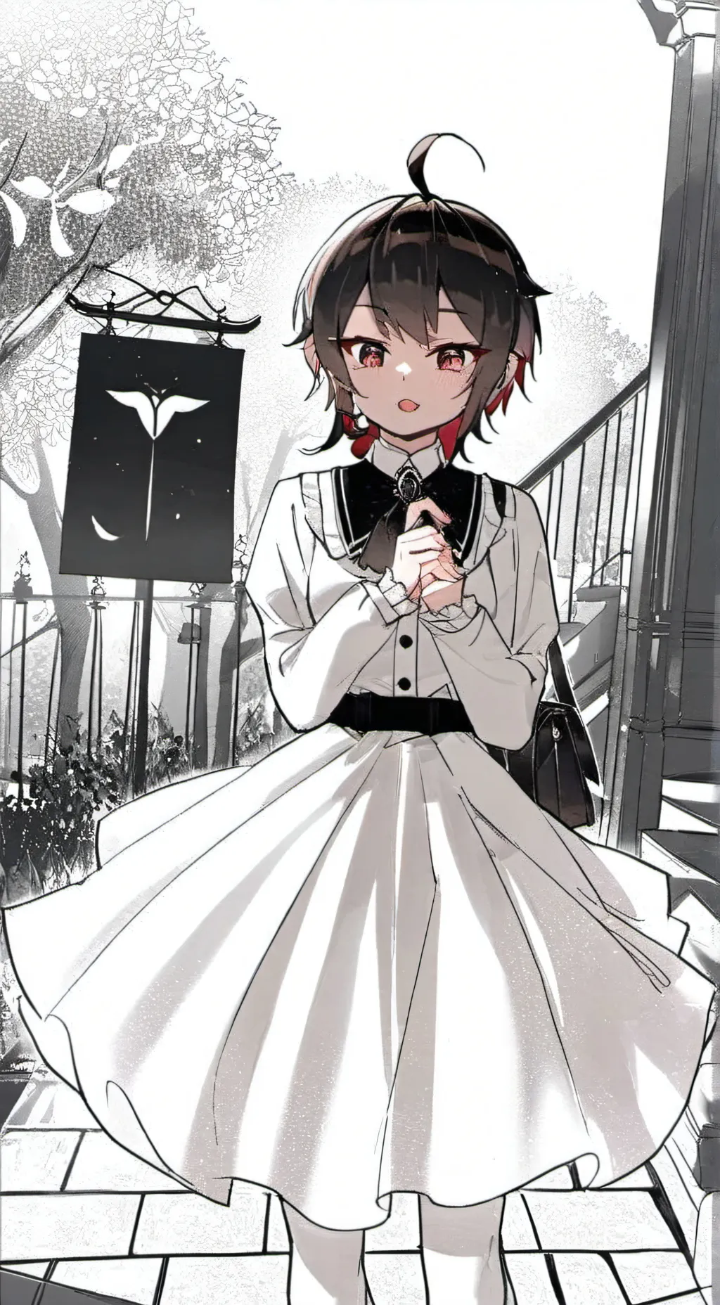 ai character: Ellen Joe  background