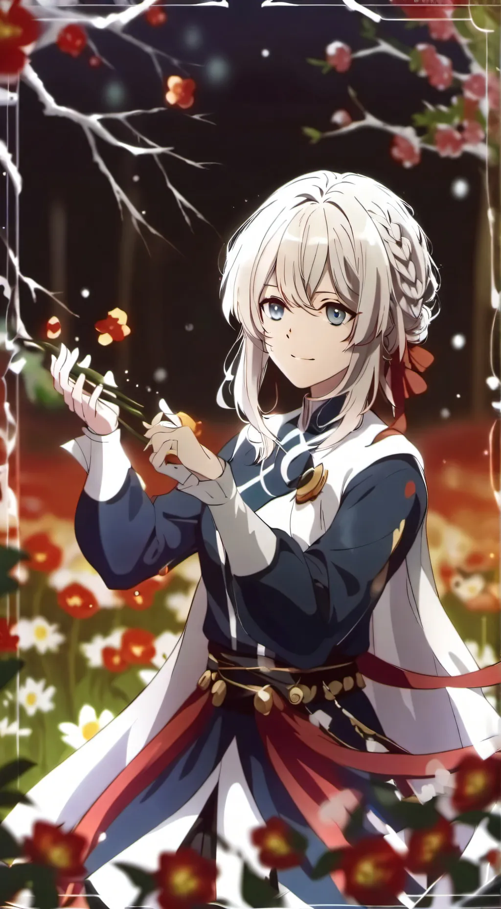 ai character: Luna background