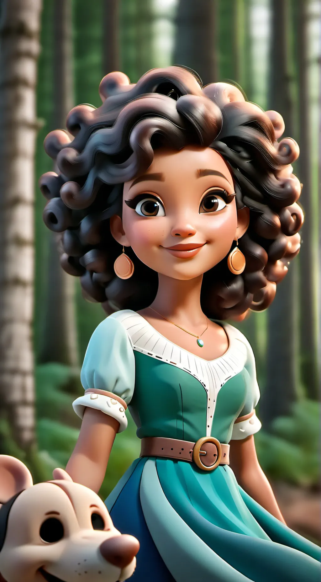 ai character: Elara background