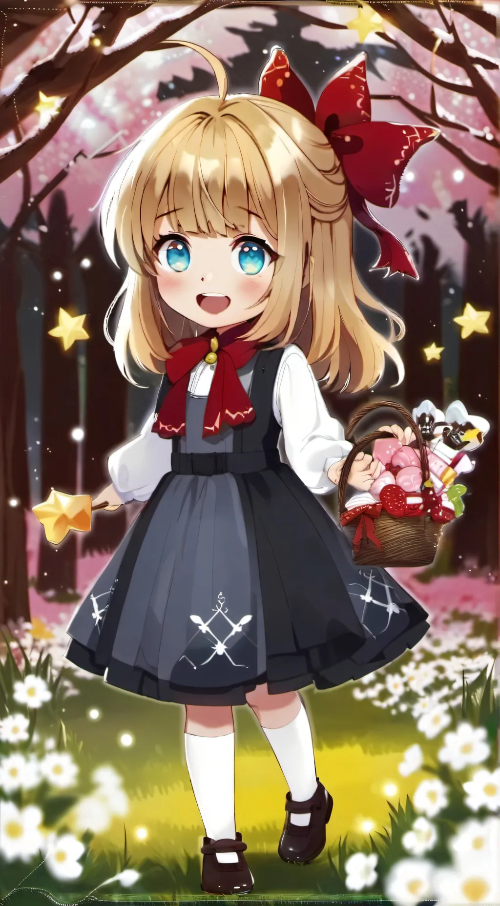 ai character: Lilly background